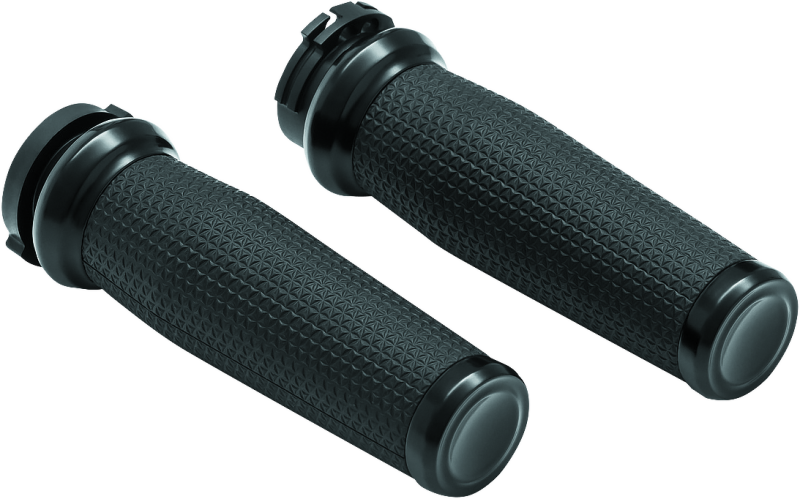 Kuryakyn 5941 - KUR5941 - Kuryakyn Thresher Grips Dual Cable Black - Shipped in Europe - Tuningsupply.com