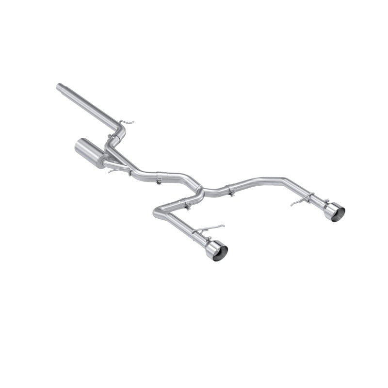 MBRP PS4615304 - MBRPS4615304 - MBRP 2022 Volkswagen Jetta GLI 3in/2.5in Cat Back Dual Rear Exit - T304 - Shipped in Europe - Tuningsupply.com