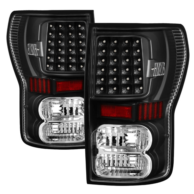 SPYDER 5013200 - SPY5013200 - xTune Toyota Tundra 07-13 LED Tail Lights Black ALT-ON-TTU07-LED-BK - Shipped in Europe - Tuningsupply.com