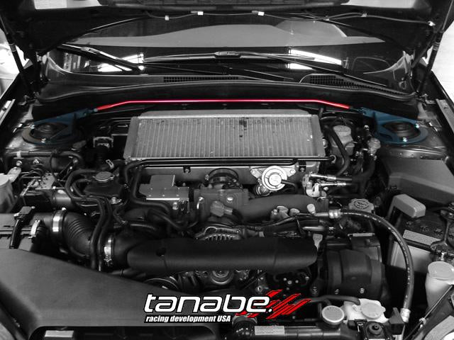 Tanabe TTB140F - TANTTB140F - Tanabe Sustec Front Strut Tower Bar 08-10 Impreza WRX STI - Shipped in Europe - Tuningsupply.com