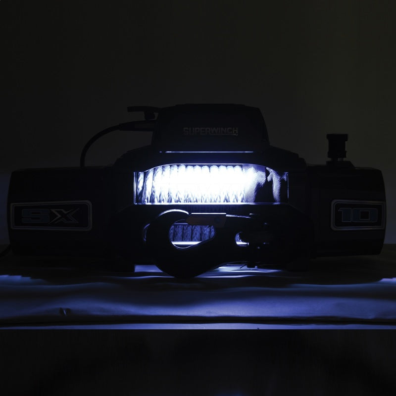 Superwinch - SUW1710201 - Superwinch 10000 LBS 12V DC 3/8in x 80ft Synthetic Rope SX 10000 Winch - Shipped in Europe - Tuningsupply.com