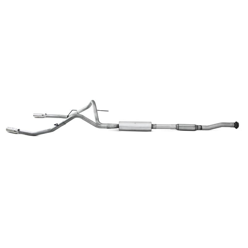 MBRP PS5234AL - MBRPS5234AL - MBRP 11 Ford F-150 5.0L V8 Aluminized Cat Back Dual Split Rear Exit - Shipped in Europe - Tuningsupply.com