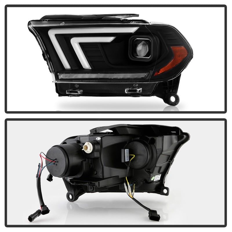 SPYDER 5088284 - SPY5088284 - Spyder Dodge Durango 11-13 Halogen Model Only Projector Headlights - Black PRO-YD-DDU11SI-BK - Shipped in Europe - Tuningsupply.com