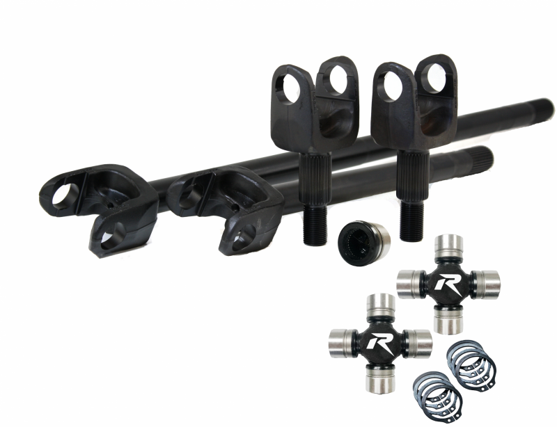 Revolution Gear & Axle DC-D44-JK-HD - RGADC-D44-JK-HD - Revolution Gear & Axle 07-18 Jeep Wrangler JK Chromoly Discovery Series Front Axle Kit w/U-Joints - Shipped in Europe - Tuningsupply.com
