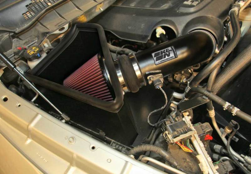 K&N Engineering 77-1568KTK - KNN77-1568KTK - K&N 14-15 Ram 2500/3500 6.4L V8 High Flow Performance Intake Kit - Shipped in Europe - Tuningsupply.com