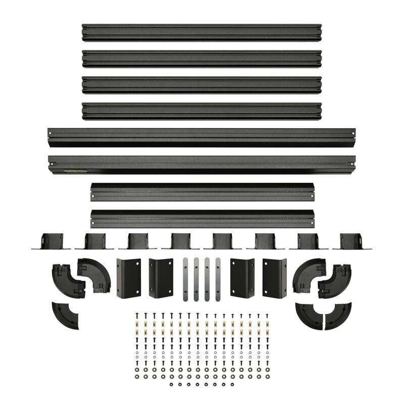 Westin - WES15-00145 - Westin EXP Roof Rack for Mid Size EXP Truck Cap (RACK ONLY - NO CAP) 45x55in. - Tex. Blk - Shipped in Europe - Tuningsupply.com