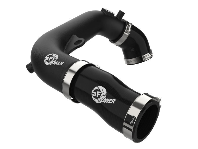 aFe 46-20778-B - AFE46-20778-B - aFe 2024+ Jeep Wrangler JL L4-2.0L (t) BladeRunner 2-1/2in Aluminum Hot Charge Pipe - Black - Shipped in Europe - Tuningsupply.com