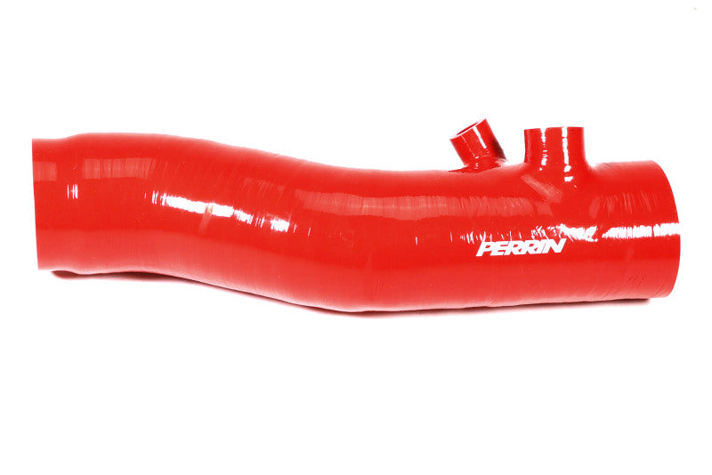 Perrin Performance PSP-INT-427RD - PERPSP-INT-427RD - PERRIN 22-26 Subaru WRX Long Type Turbo Inlet Hose - Red - Shipped in Europe - Tuningsupply.com