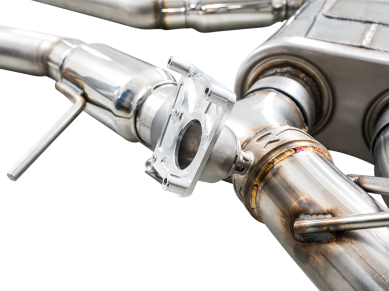 AWE Tuning 3025-43562 - AWE3025-43562 - AWE Tuning 22-26 Cadillac CT5-V Blackwing SwitchPath Exhaust - Diamond Black Tips - Shipped in Europe - Tuningsupply.com