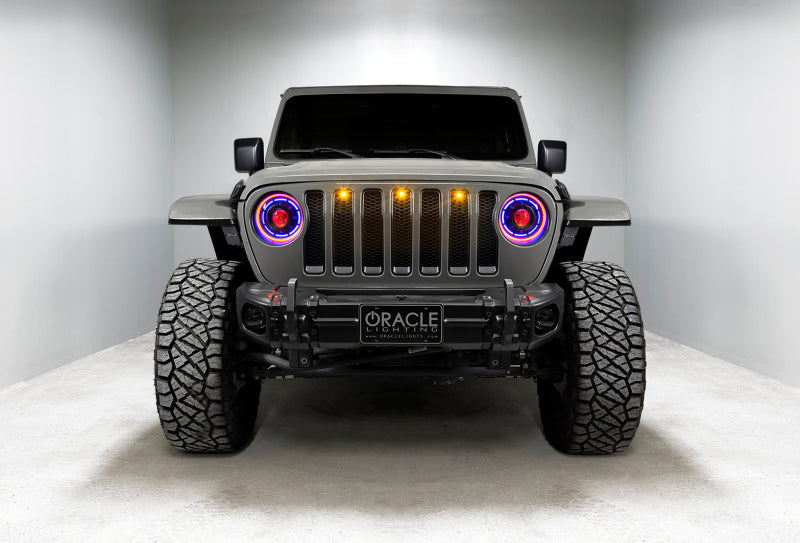 ORACLE Lighting 5839-335 - ORL5839-335 - Oracle Oculus Bi-LED Projector Headlights for Jeep JL/Gladiator JT - w/ BC1 Controller - Shipped in Europe - Tuningsupply.com