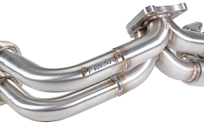 Perrin Performance PSP-EXT-058 - PERPSP-EXT-058 - PERRIN 22-25 Subaru WRX / 20-25 OBXT & LXT / 19-25 Ascent Equal Length Header - Brushed SS - Shipped in Europe - Tuningsupply.com