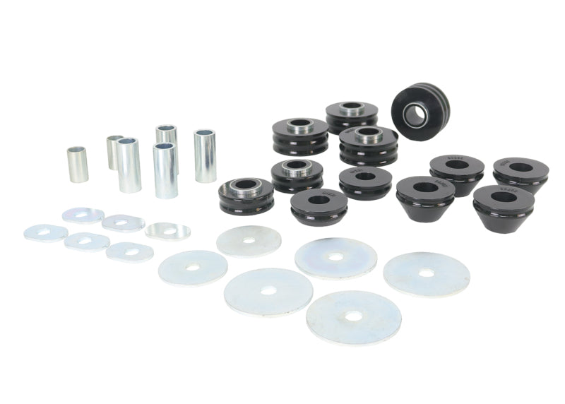 Whiteline W93498 - WHLW93498 - Whiteline 1973-1974 Chevrolet C10 Pickup Body Mount Bushing Set - Shipped in Europe - Tuningsupply.com