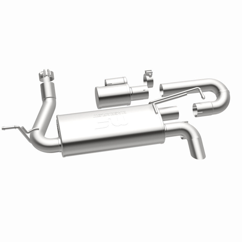 Magnaflow 19668 - MAG19668 - MagnaFlow 07-18 Jeep Wrangler JK Overland Series Axle-Back Exhaust System - Shipped in Europe - Tuningsupply.com