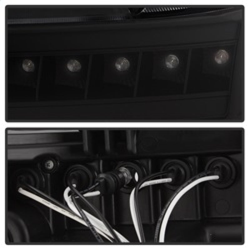 SPYDER 5012029 - SPY5012029 - Spyder Toyota Tundra 07-133 Projector Headlights LED Halo LED Blk PRO-YD-TTU07-HL-BK - Shipped in Europe - Tuningsupply.com