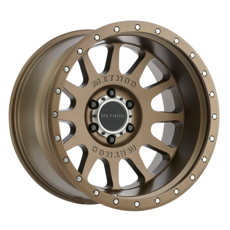Method Wheels - MRWMR60521060924N - Method MR605 NV 20x10 -24mm Offset 6x5.5 106.25mm CB Method Bronze Wheel - Shipped in Europe - Tuningsupply.com