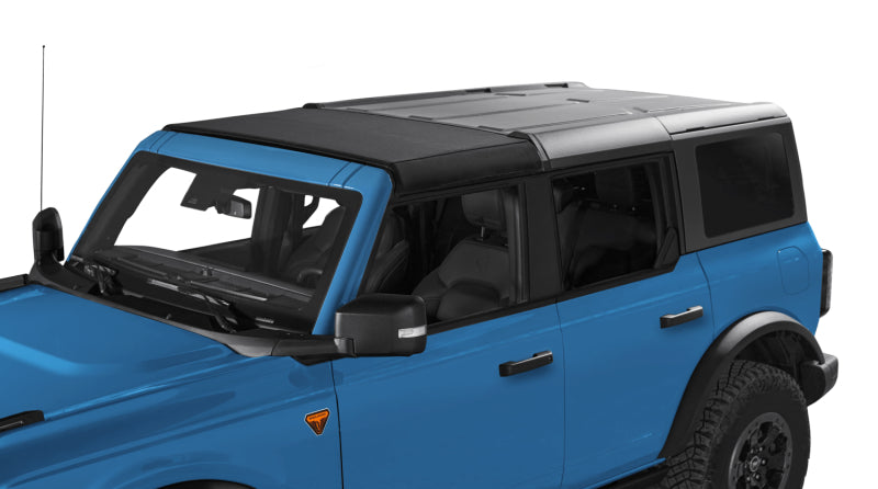 Bestop 52461-17 - BES52461-17 - Bestop 21-26 Bronco Bronco Raptor 4-Door Sunrider For Hardtop (Premium Black Twill) - Shipped in Europe - Tuningsupply.com