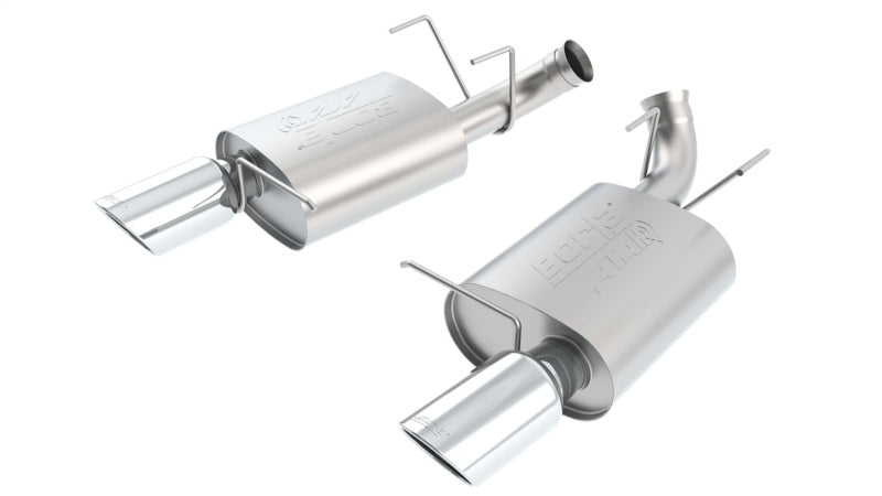 Borla 11799 - BOR11799 - Borla 11-12 Mustang Shelby GT500 2dr 5.4L 8cyl Agressive ATAK Exhaust (rear section only) - Shipped in Europe - Tuningsupply.com