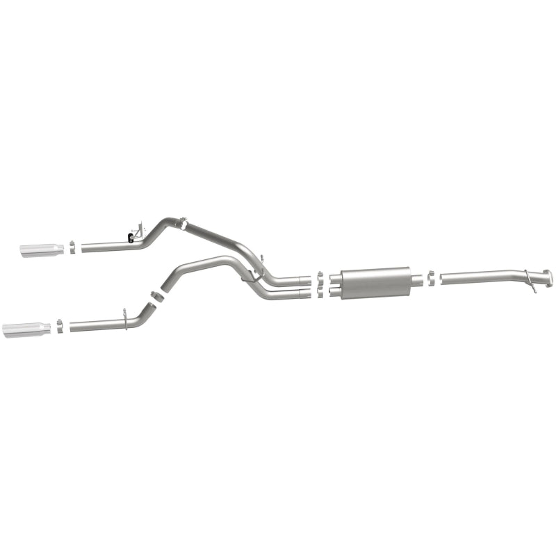 Magnaflow 19019 - MAG19019 - MagnaFlow Stainless Cat-Back Exhaust 2015 Chevy Colorado/GMC Canyon Dual Split Rear Exit 3.5in - Shipped in Europe - Tuningsupply.com