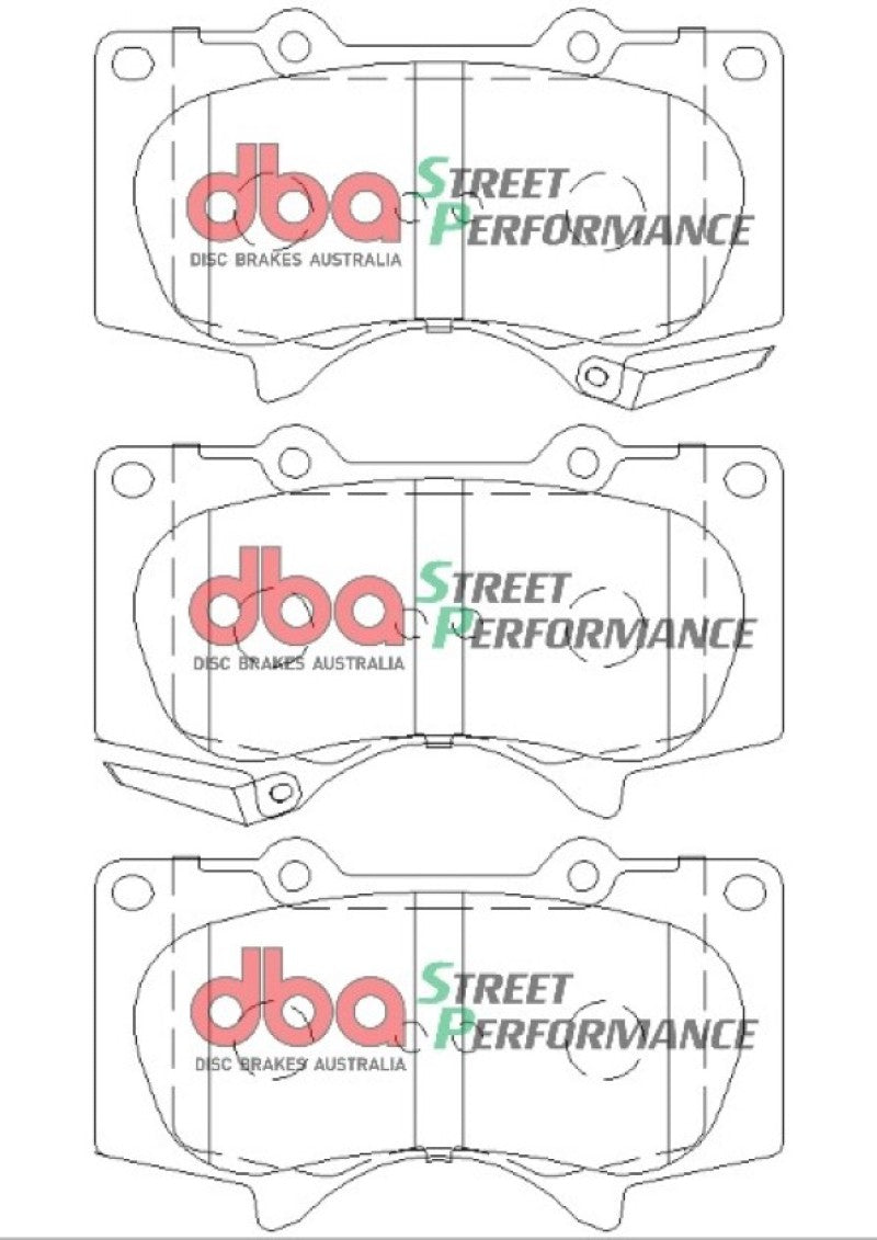 DBA DB1482SP - DBADB1482SP - DBA 11-16 Toyota FJ Cruiser (GSJ15R) SP Performance Front Brake Pads - Shipped in Europe - Tuningsupply.com