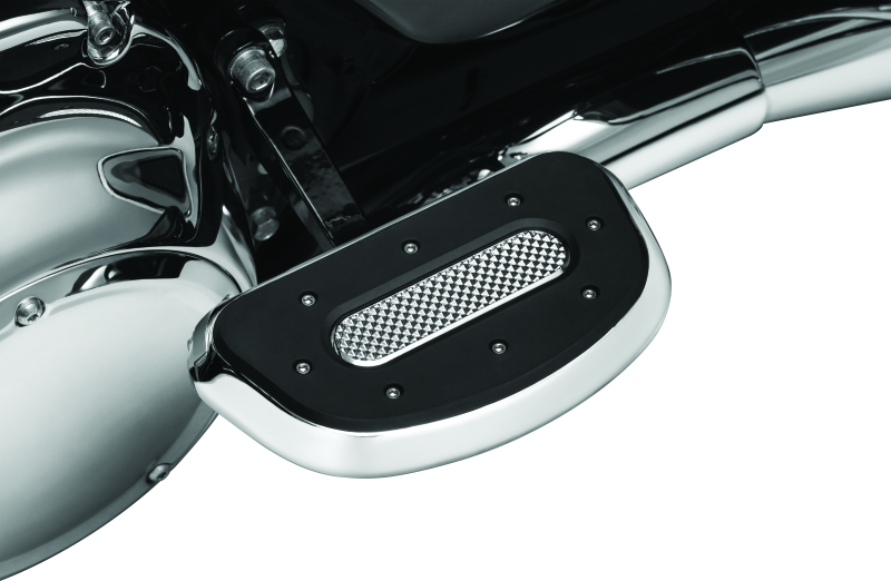 Kuryakyn 7043 - KUR7043 - Kuryakyn Heavy Industry Passenger Floorboards Touring Models Chrome - Shipped in Europe - Tuningsupply.com