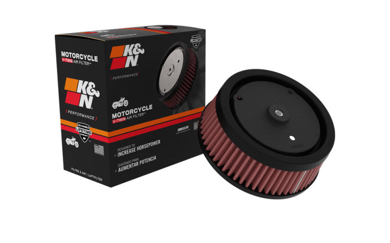 K&N Engineering HD-0818 - KNNHD-0818 - K&N Replacement Air Filter 5.5in Top OD x 6in Base OD x 2.313in H for Harley Davidson - Shipped in Europe - Tuningsupply.com
