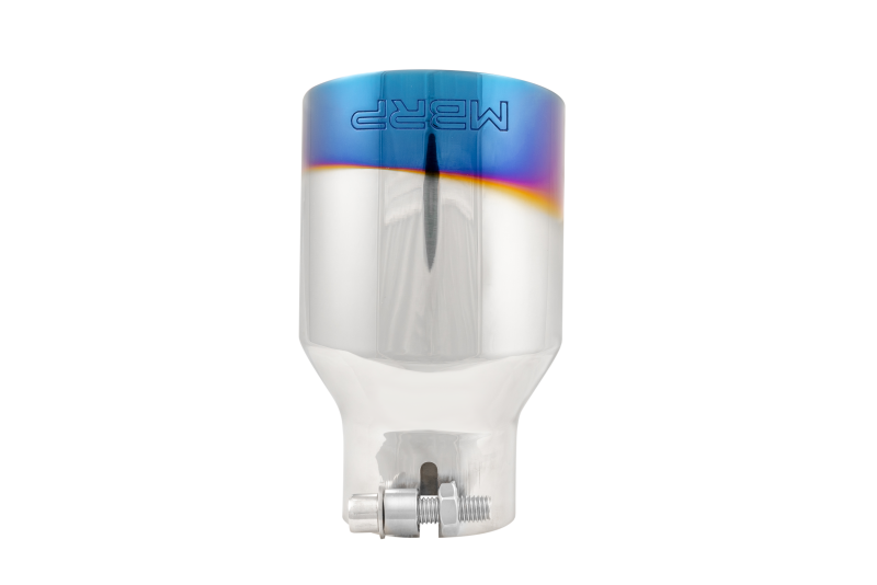 MBRP PT5176BE - MBRPT5176BE - MBRP Burnt End Tip 2.5 ID 4 ID Out 6.5 length Single Wall Angle Cut 304 Stainless Steel - Shipped in Europe - Tuningsupply.com