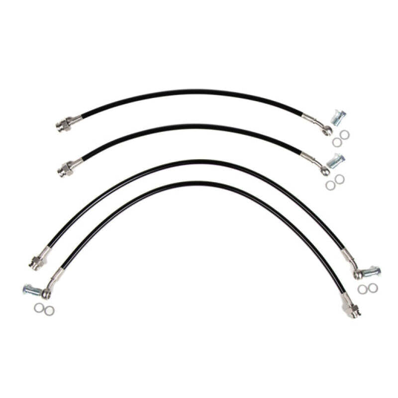 Chase Bays CB-CC-FWEXT - CHBCB-CC-FWEXT - Chase Bays 97-13 Chevrolet Corvette C5/C6 Front and Rear Extended Caliper Brake Lines - Shipped in Europe - Tuningsupply.com