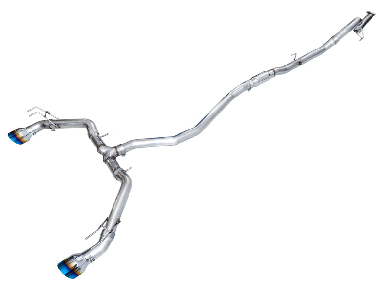 AWE Tuning 3020-39331 - AWE3020-39331 - AWE 22-26 Civic Si / Acura Integra Track Edition Dual Vapor Blue Exhaust - Shipped in Europe - Tuningsupply.com