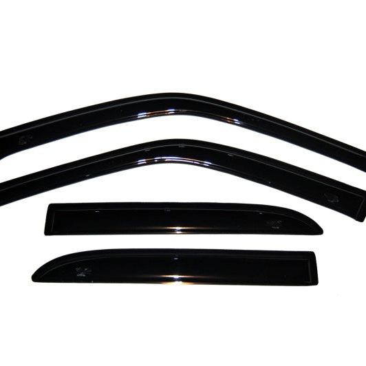 AVS 94321 - AVS94321 - AVS 99-04 Chevy Tracker (4 Door) Ventvisor Outside Mount Window Deflectors 4pc - Smoke - Shipped in Europe - Tuningsupply.com