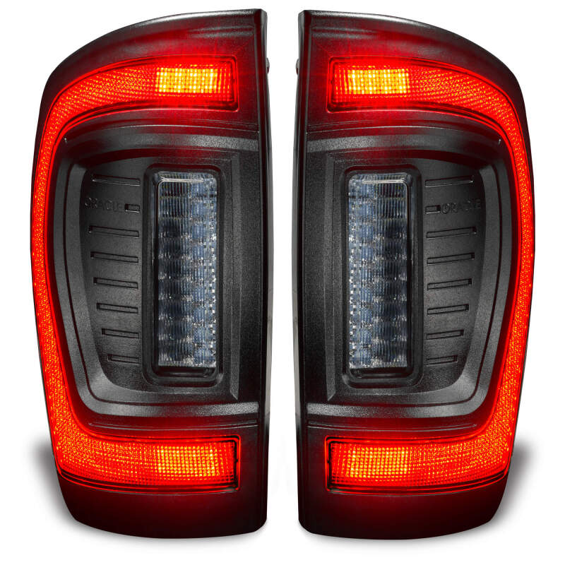 ORACLE Lighting 5911-504-T - ORL5911-504-T - Oracle Lighting 16-23 Gen 3 Toyota Tacoma Black Series Flush Style LED Tail Lights - Shipped in Europe - Tuningsupply.com