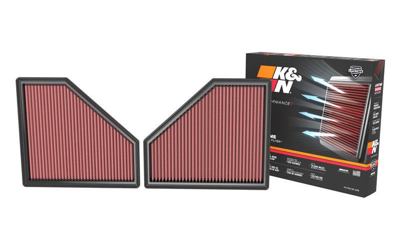 K&N Engineering 33-3171 - KNN33-3171 - K&N 20-22 BMW M3 L6 3.0L F/I Replacement Air Filter - Shipped in Europe - Tuningsupply.com
