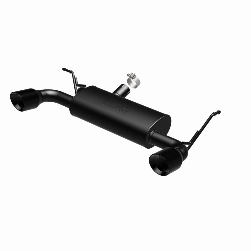 Magnaflow 15160 - MAG15160 - MagnaFlow 07-17 Jeep Wrangler JK 3.8/3.6L Dual Split Rear Exit Black Axle-Back Exhaust - Shipped in Europe - Tuningsupply.com
