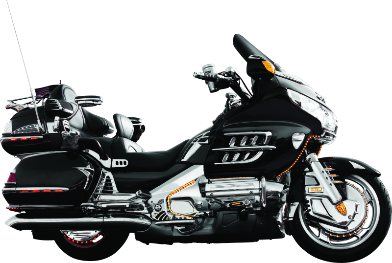 Kuryakyn 3913 - KUR3913 - Kuryakyn Louvered Battery Box Cover 01-10 GL1800 Chrome - Shipped in Europe - Tuningsupply.com