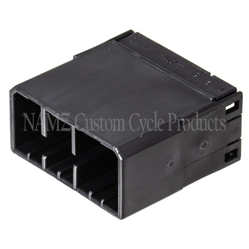 NAMZ NA-174933-2 - NAMNA-174933-2 - NAMZ AMP Multilock 12-Position Male Wire Cap Housing (HD 73112-96BK) - Shipped in Europe - Tuningsupply.com