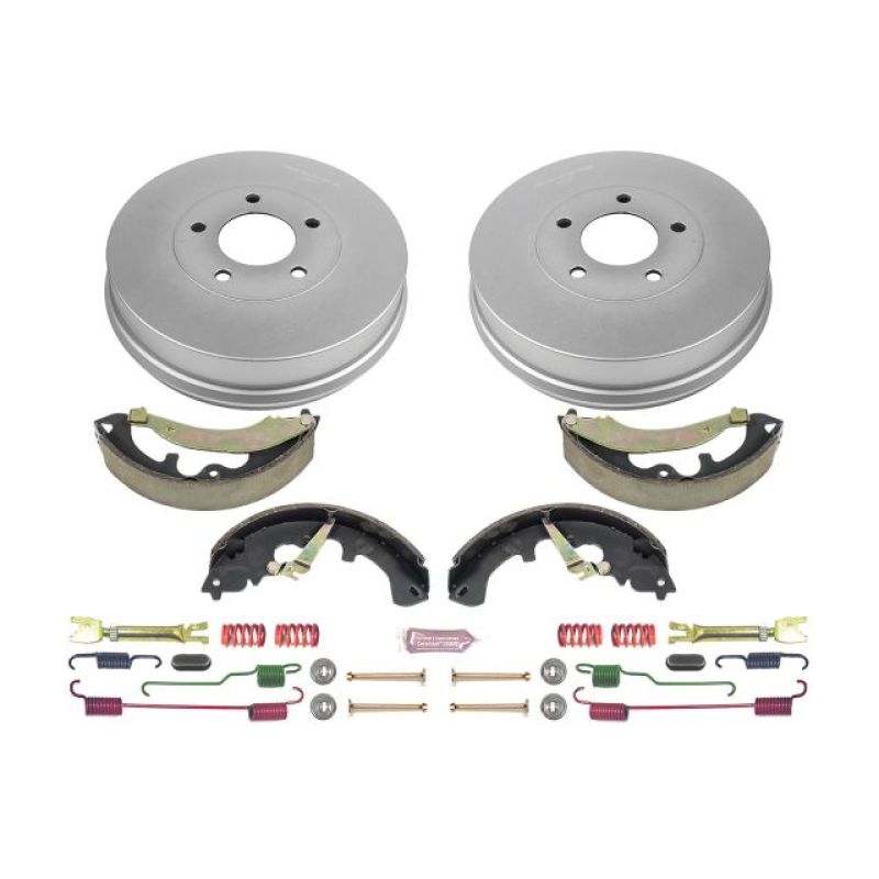 PowerStop KOE15406DK - PSBKOE15406DK - Power Stop 08-12 Ford Escape Rear Autospecialty Drum Kit - Shipped in Europe - Tuningsupply.com