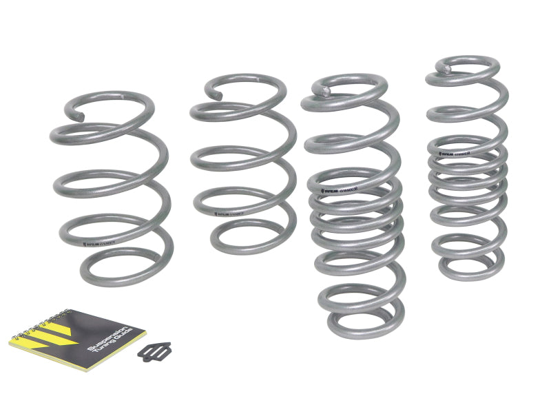 Whiteline WSK-VWN007 - WHLWSK-VWN007 - Whiteline 2022+ Volkswagen Golf GTI Front & Rear Lowered Coil Springs - Shipped in Europe - Tuningsupply.com