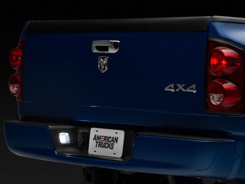 Raxiom R109176 - RAXR109176 - Raxiom 03-18 Dodge RAM 1500 Axial Series LED License Plate Lamps - Shipped in Europe - Tuningsupply.com