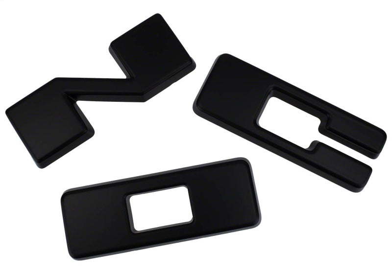 Ford Racing M-1447-BLMB - FRPM-1447-BLMB - Ford Racing 2021+ Bronco Grille Lettering Overlay Kit - Black - Shipped in Europe - Tuningsupply.com