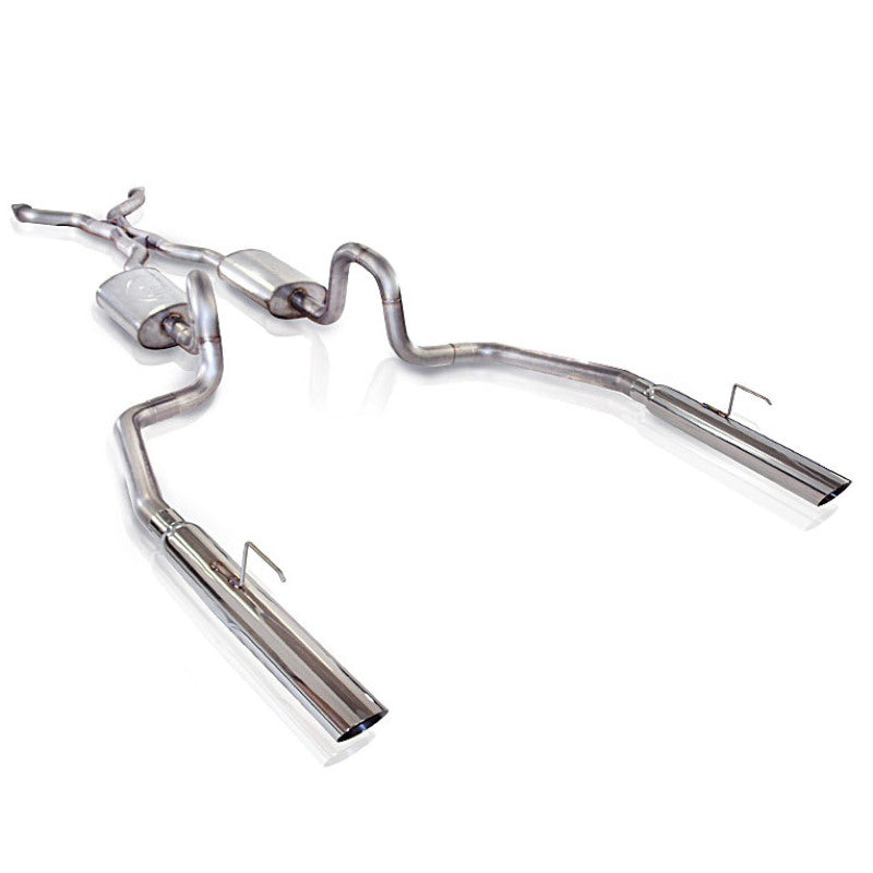 Stainless Works - SSWCRVIC03CB - Stainless Works 2003-11 Crown Victoria/Grand Marquis 4.6L 2-1/2in Exhaust Chambered Mufflers - Shipped in Europe - Tuningsupply.com