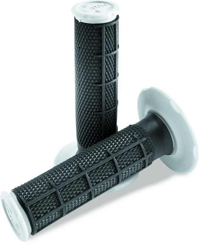 ProTaper 024849 - PTR024849 - ProTaper 1/2 Waffle Grips - Dual Density Black - Shipped in Europe - Tuningsupply.com