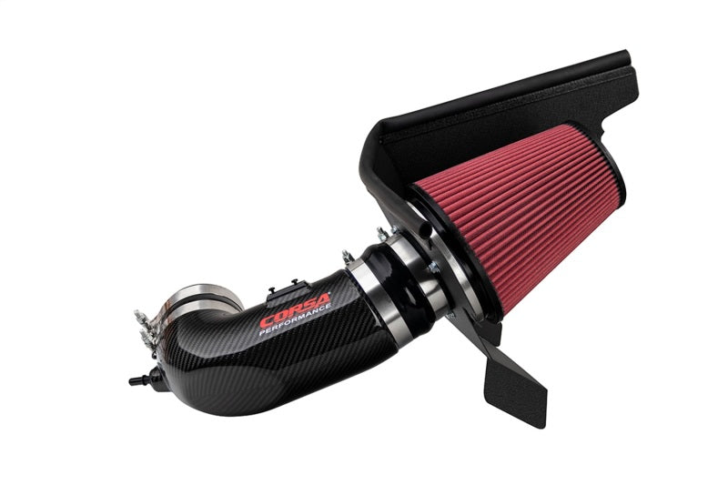 CORSA Performance 44005D - COR44005D - Corsa 2017-23 Chevrolet Camaro ZL1 Carbon Fiber Air Intake w/ DryTech 3D No Oil Filtration - Shipped in Europe - Tuningsupply.com