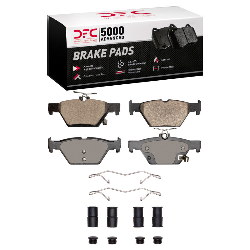 DFC 1551-1808-01 - DFC1551-1808-01 - DFC 15-25 Subaru Ascent Rear 5000 Advanced Ceramic Brake Pads and Hardware Kit - Shipped in Europe - Tuningsupply.com