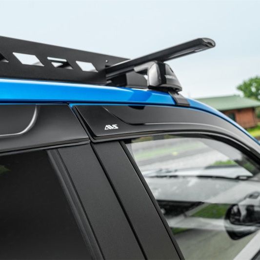 AVS 774070 - AVS774070 - AVS 2019 Ford Ranger Crew Cab Only Ventvisor Low Profile Window Deflectors 4pc - Matte Black - Shipped in Europe - Tuningsupply.com