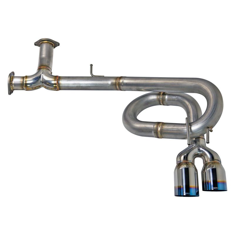 Remark RK-C4063H-10T - REMRK-C4063H-10T - Remark 2022+ Honda Civic Sport Hatchback FL2 (Link Loop) Catback Exhaust Burnt Stainless Steel Tip - Shipped in Europe - Tuningsupply.com