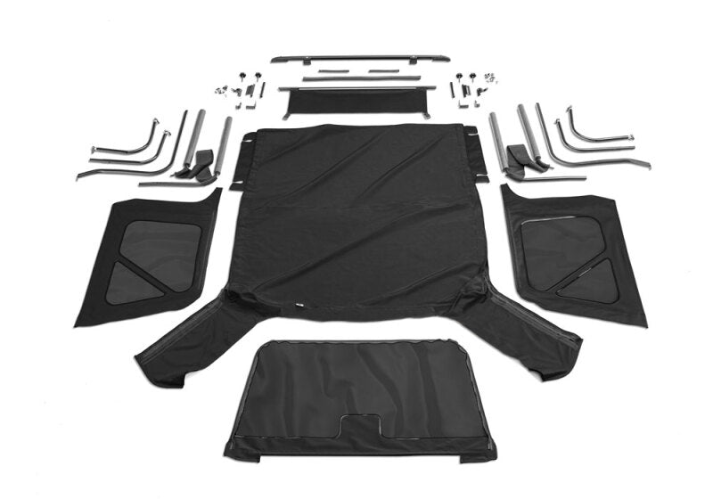 Rampage - RAM68835 - Rampage 1997-2006 Jeep Wrangler(TJ) Complete Top - Black Diamond - Shipped in Europe - Tuningsupply.com