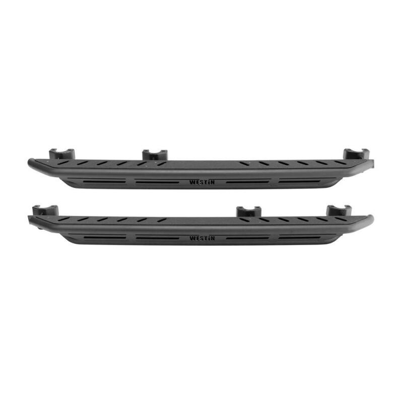 Westin 42-6025 - WES42-6025 - Westin/Snyper 2018+ Jeep Wrangler JL Unlimited 4DR Triple Tube Rock Rail Steps - Textured Black - Shipped in Europe - Tuningsupply.com