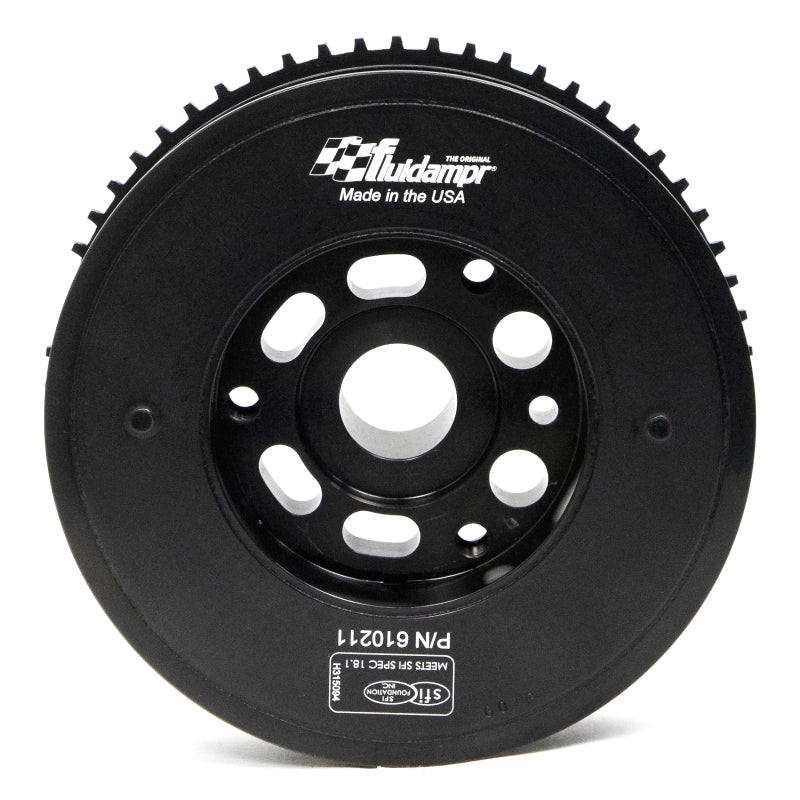 Fluidampr 610211 - FDR610211 - Fluidampr 13-18 Ford Focus ST 2.0L/15-23 Ford Mustang 2.3L EcoBoost Steel Internally Balanced Damper - Shipped in Europe - Tuningsupply.com