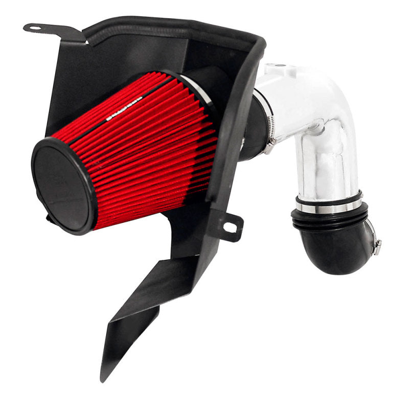 Spectre 9938 - SPE9938 - Spectre 03-07 Dodge RAM L6-5.9L DSL Air Intake Kit - Polished w/Red Filter - Shipped in Europe - Tuningsupply.com