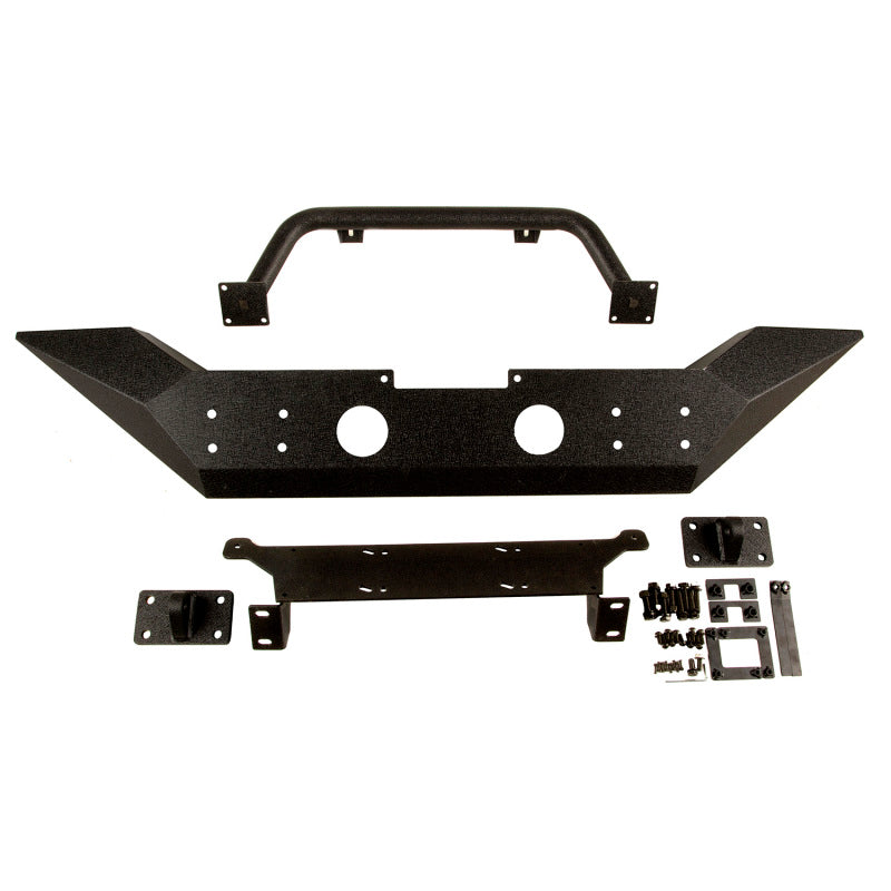 Rugged Ridge - RUG11548.01 - Rugged Ridge Spartan Front Bumper HCE W/Overrider 07-18 Jeep Wrangler JK - Shipped in Europe - Tuningsupply.com