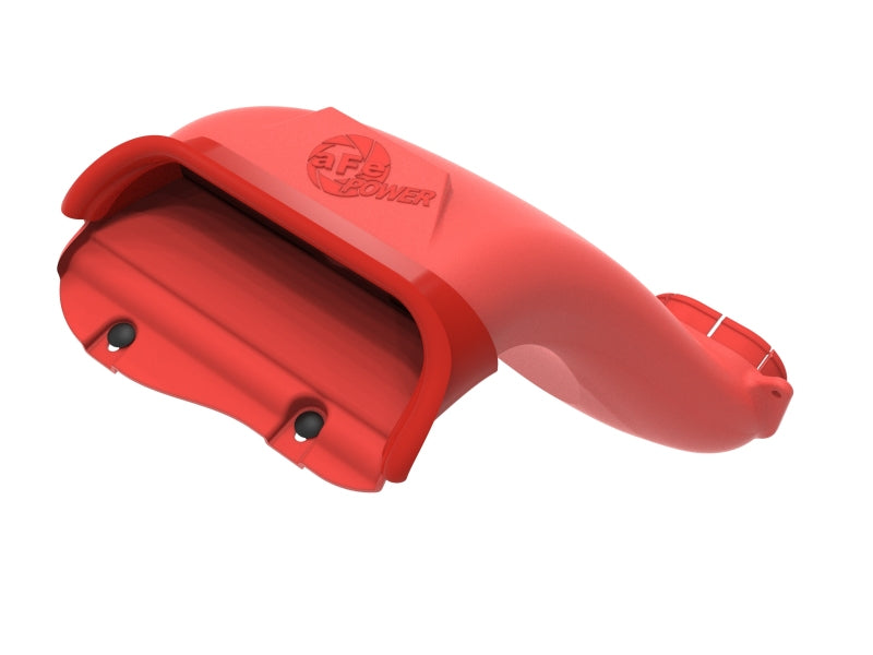 aFe 52-10010SR - AFE52-10010SR - aFe Rapid Induction Dynamic Air Scoop 2021+ Ford F-150V6/V8 - Red - Shipped in Europe - Tuningsupply.com